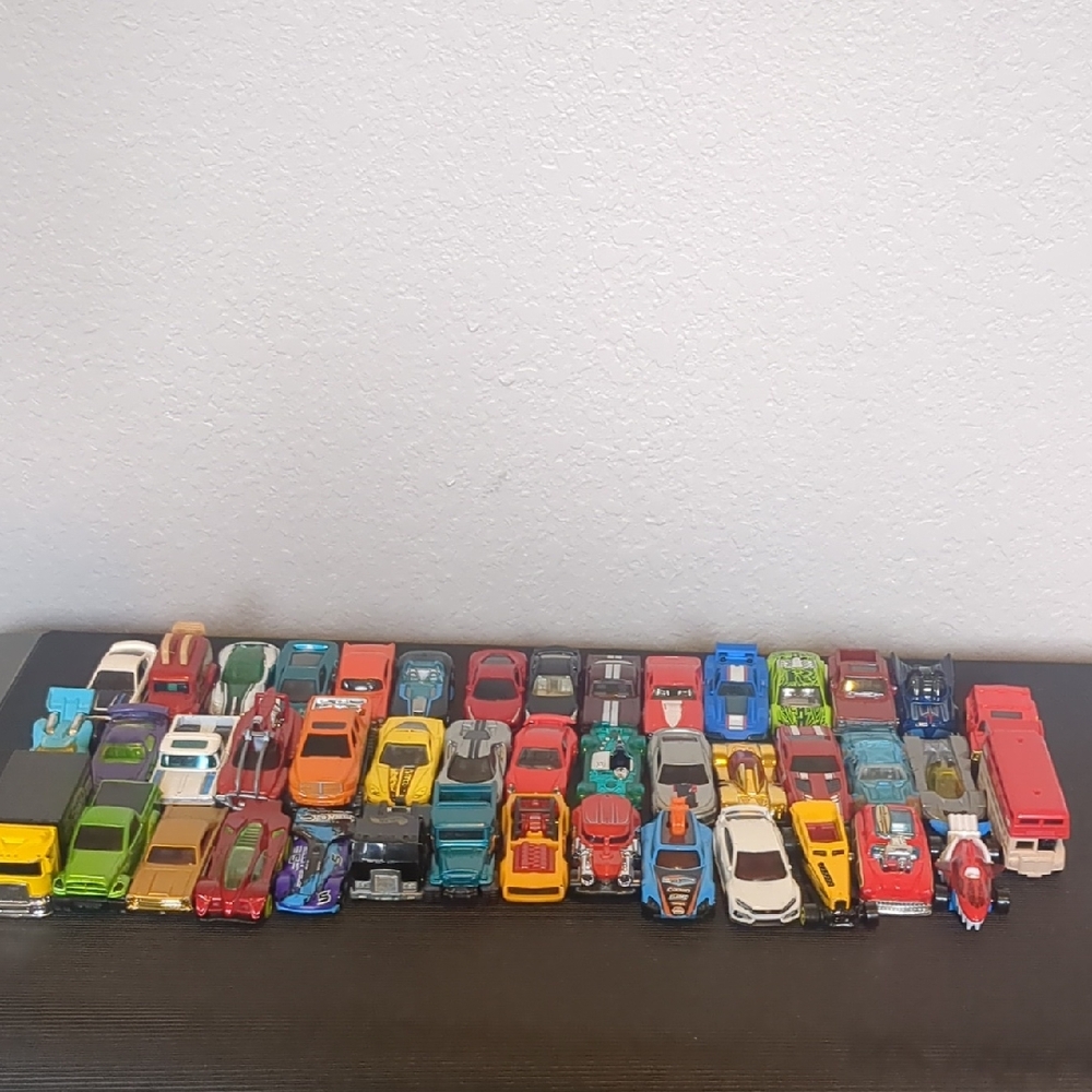 Assorted Hot Wheels Toy Cars Set
